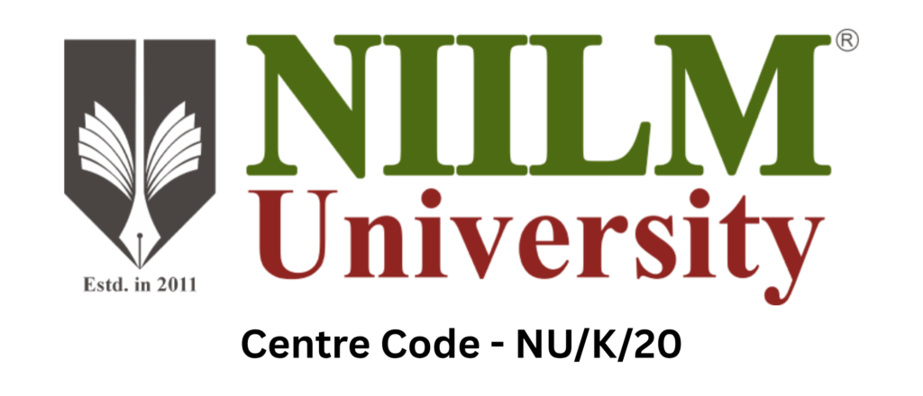 Niilm University logo